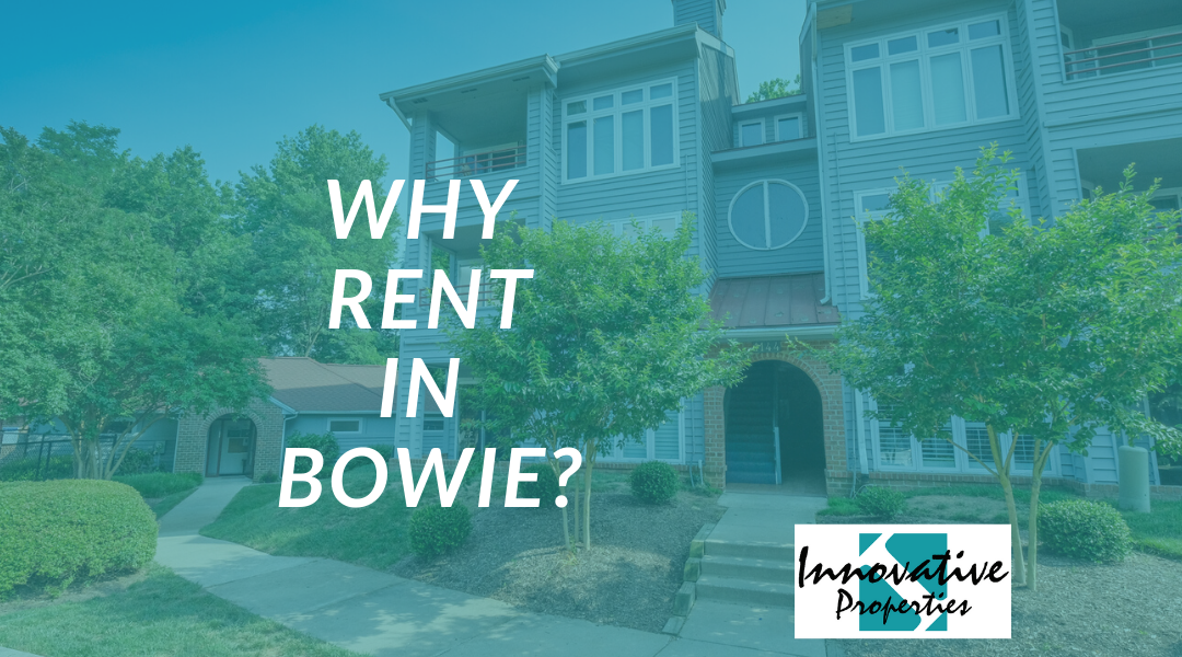 Why rent in Bowie?